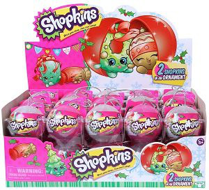 Две фигурки 'Шопкинс' в елочном шаре Shopkins Moose 56259
