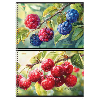 Альбом для рисования А4, 32 листа, на гребне BG 'Botanical'