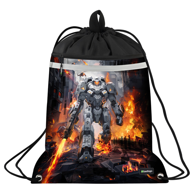 Мешок для обуви Berlingo 'Battle For The Future', 36х46 см