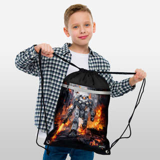 Мешок для обуви Berlingo 'Battle For The Future', 36х46 см 6