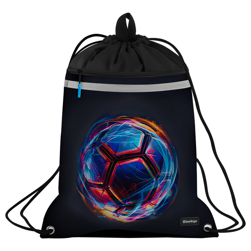 Мешок для обуви Berlingo 'Cyber Football', 36х46 см