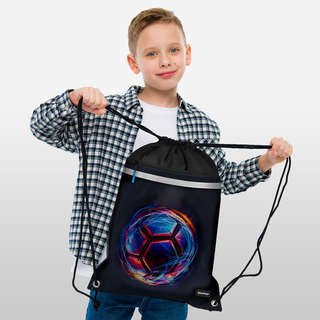 Мешок для обуви Berlingo 'Cyber Football', 36х46 см 6