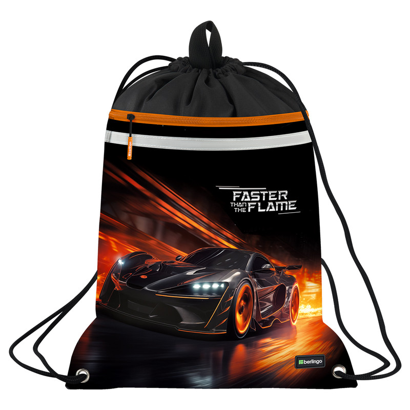 Мешок для обуви Berlingo 'Faster Than The Flame', 36х46 см