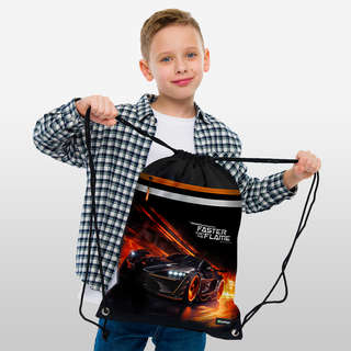 Мешок для обуви Berlingo 'Faster Than The Flame', 36х46 см 6