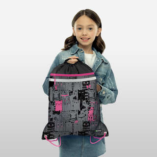 Мешок для обуви Berlingo 'Happy Cats', 36х46 см 6