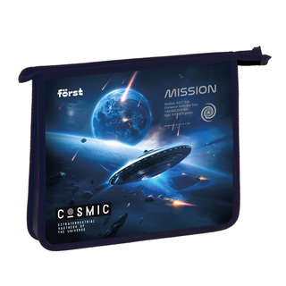 Папка для тетрадей А5, 1 отделение, Forst 'Cosmic', пластик, ...