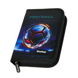 Пенал 1 отделение, Berlingo 'Cyber Football', дополнительная ...