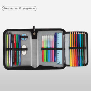 Пенал 1 отделение, Berlingo 'Cyber Football', дополнительная откидная секция 5