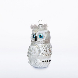 Елочное украшение 'Сова', стекло, цвет в ассортименте 2