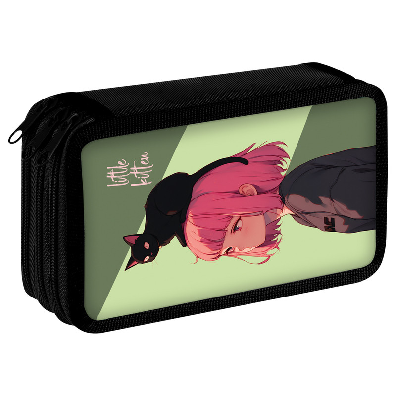 Пенал 3 отделения, ArtSpace 'Little kitten'