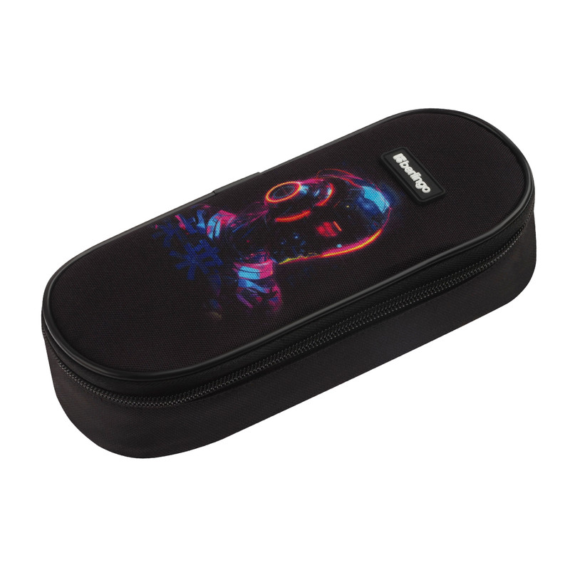 Пенал корпусный 1 отделение, Berlingo 'Cyberpunk', внутренний органайзер