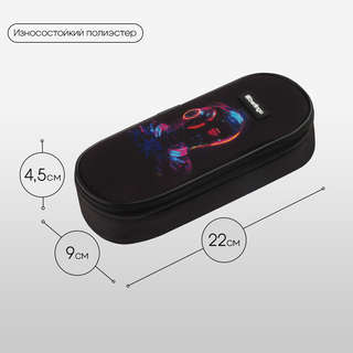 Пенал корпусный 1 отделение, Berlingo 'Cyberpunk', внутренний органайзер 2