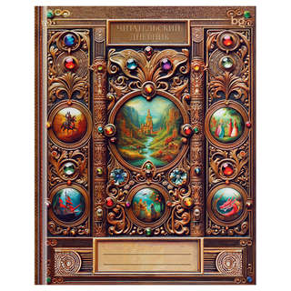 Читательский дневник 'Домашняя библиотека', 40 листов, BG