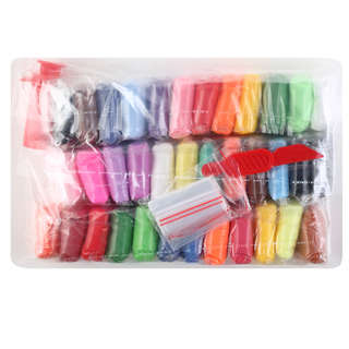 Пластилин легкий, 36 цветов, 360 гр, застывает на воздухе, 'Воздушный' Луч 3