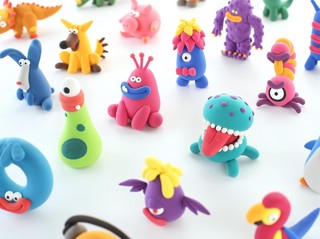 Пластилин легкий, 36 цветов, 360 гр, застывает на воздухе, 'Воздушный' Луч 5