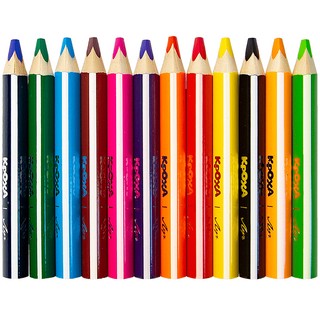 Карандаши цветные ЛУЧ 'Кроха' деревянные 12 цветов 2