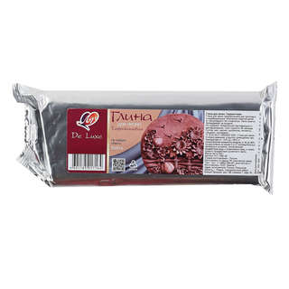 Глина, 500 гр, застывает на воздухе, цвет терракотовый, Луч D...