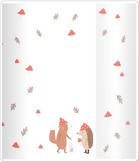 Обложка для тетрадей Be Smart 'Dreamland.Мухоморы' ПВХ, 150 м...