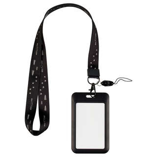 Бейдж вертикальный MESHU 'Taiga', 110х70 мм, лента с карабином,  3D печать 2