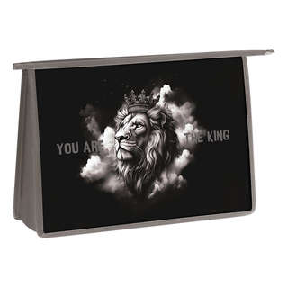 Папка для труда А4, 2 отделения, ArtSpace 'King', пластик, на...