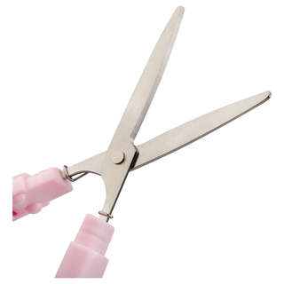 Ножницы детские 8.7 см, складные в футляре, MESHU 'Paw' 7