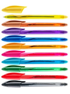 Набор ручек шариковых 10 цветов, 0.7 мм, Keyroad KR972056 2