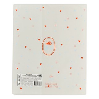 Обложка для тетради Be Smart Coquette: сердечки, 150 мкм, 345х213 мм 2
