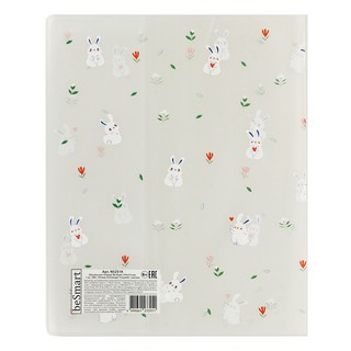 Обложка для тетради Be Smart Coquette: зайчики, 150 мкм, 345х213 мм 2