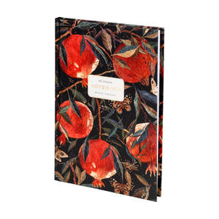 Блокнот А5, 80 листов в линию, 'Flora Гранат' BV