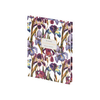 Блокнот А6, 80 листов в линию, 'Flora Ирисы' BV