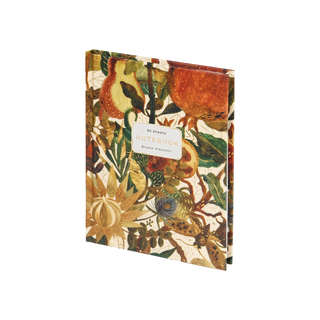 Блокнот А6, 80 листов в линию, 'Flora Тропические фрукты' BV