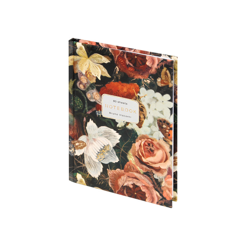 Блокнот А6, 80 листов в линию, 'Lush Bouquet' BV