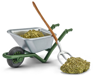 Schleich Аксессуар для фигурок Чистка конюшни на ферме 42290