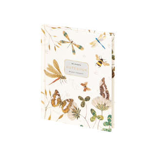 Блокнот А6, 80 листов в линию, 'Бабочки стрекозы' BV