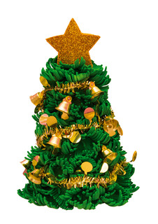 Набор для творчества 'Новогодняя елочка' (12 см), с мишурой Волшебная мастерская 2