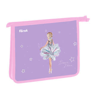 Папка для тетрадей 1 отделение на молнии, А5 Forst 'Dance Dre...
