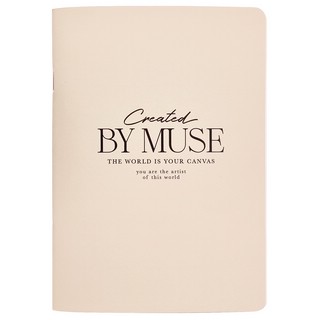 Тетрадь общая А5, 40 листов в клетку, Be Smart Muse, айвори