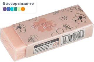 Ластик M&G Sakura Time, синтетический каучук, прямоугольный, ...