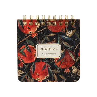 Блокнот А7+ (9х9 см) 60 листов в линейку, на гребне, BV Flora...