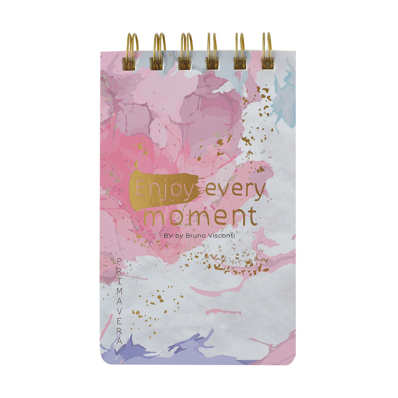 Блокнот А6-, 100 листов в линейку, на гребне, BV Primavera