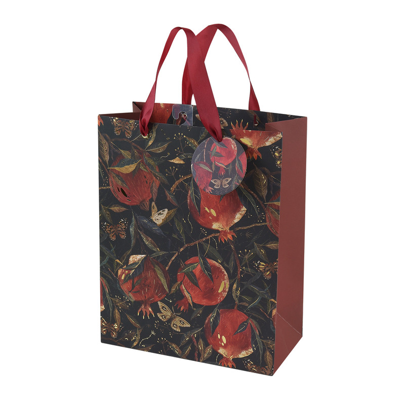 Пакет подарочный 'Flora: Гранат', 26х32х13 см