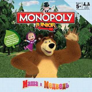 Настольная игра Монополия Маша и Медведь