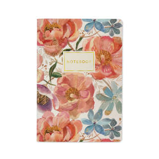 Тетрадь общая А5, 40 листов в линейку, BV Flora: Цветочная фе...