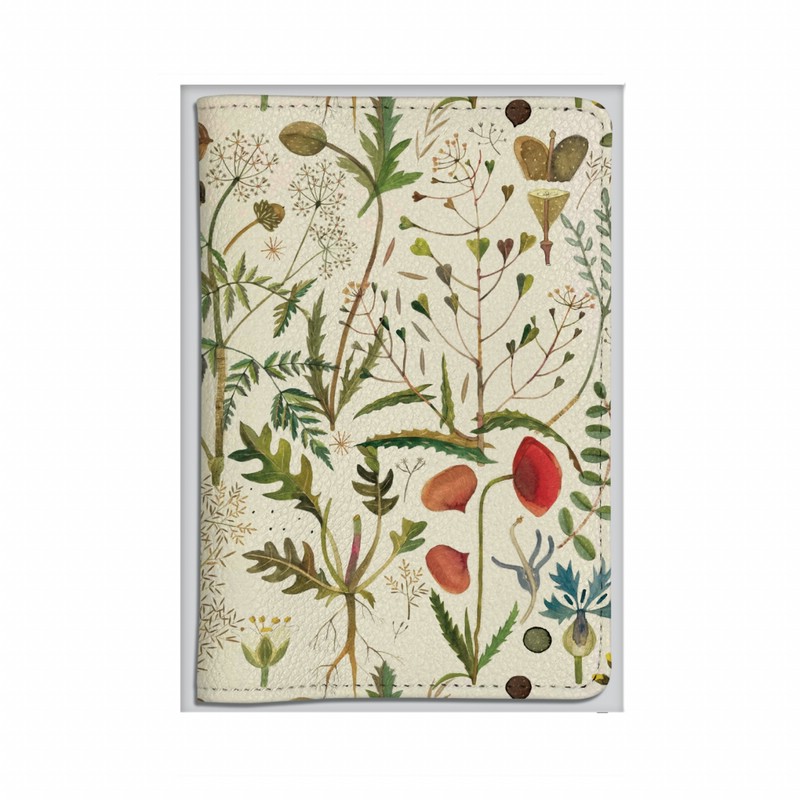 Обложка для паспорта BV Flora: Луговые травы