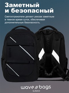 Рюкзак Belmil Wave Prime Graphite серый 4