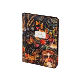 Ежедневник недатированный А6+, 120 листов, BV Flora: Forest F...