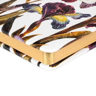 Ежедневник недатированный А6+, 120 листов, BV Flora: Ирисы 3