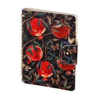 Ежедневник недатированный В6, 80 листов, на гребне, BV Flora:...