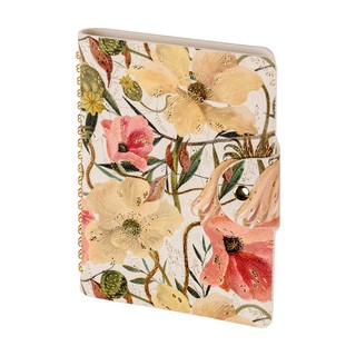 Ежедневник недатированный В6, 80 листов, на гребне, BV Flora:...