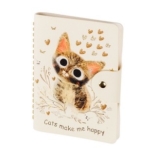 Ежедневник недатированный В6, 80 листов, на гребне, BV Love M...